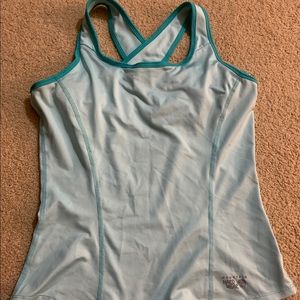 Mountain Hardware Workout Top (light aqua)